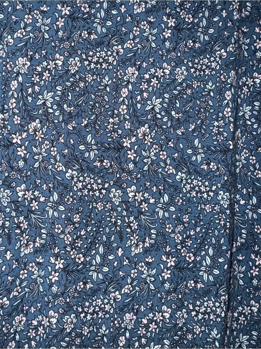 Women's size medium Victoria's Secret Navy Floral night Dress pajamas gown